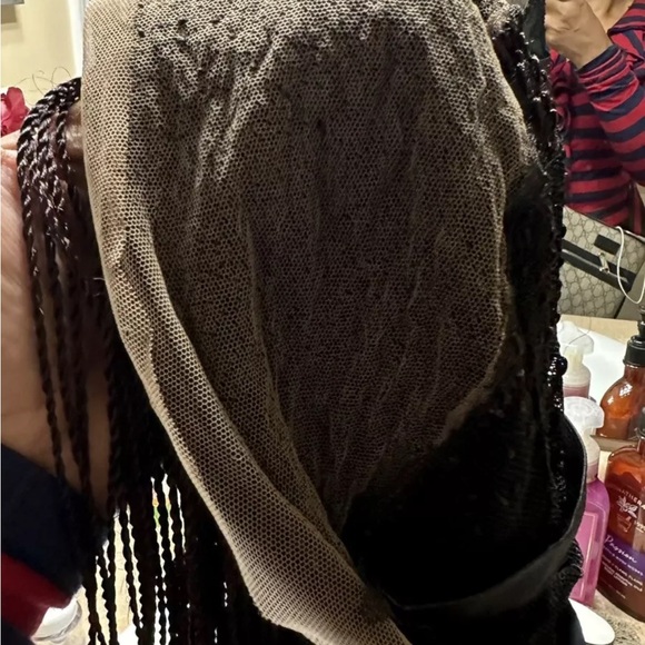 Premium Hand-Braided wig Front Lace Wig #4 - micro million braids - NWT - Picture 7 of 7